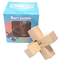 Головоломка Wooden puzzle 5х5х5см №02 дерево SH 397030
