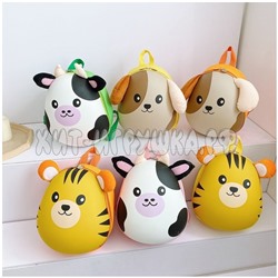 Рюкзак детский дошкольный 104, 104, 104-Dog1orange, 104-Dog2yellow, 104-Tigr1orange, 104-Tigr2yellow, 104-Cow1pink, 104-Cow2green