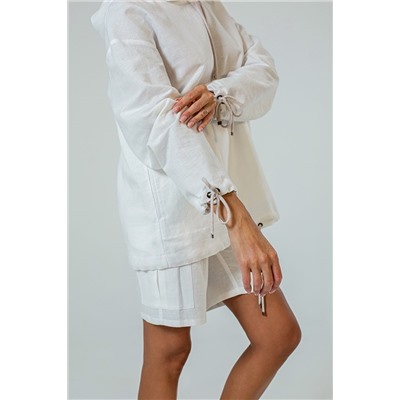 Manika Belle 1002/482/01/1 белый, Шорты, Худи
