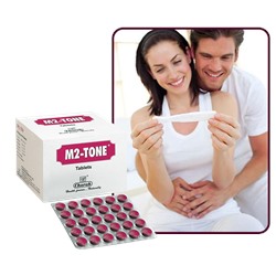 M2 TONE Tablet Charak (М2 Тон Для сбалансированного менструального цикла, при бесплодии Чарак), 30 таб. (1 блистер)