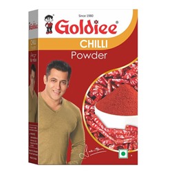 RED CHILLI Powder, Goldiee (КРАСНЫЙ ЧИЛИ молотый, Голди), 100 г.