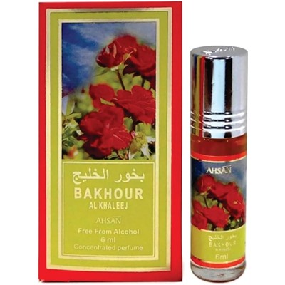 BAKHOUR AL KHALEEJ Concentrated Perfume, Ahsan (БАХУР АЛЬ ХАЛИДЖ масляные индийские духи), ролик, 6 мл.