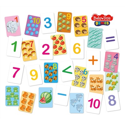 Настольная игра «Цифры и знаки» Baby Toys