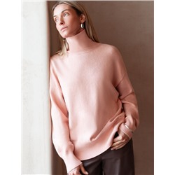 Свитер из пряжи с кашемиром