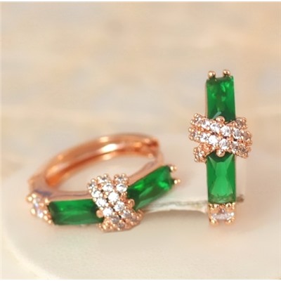 Серьги позолота  H01-3056