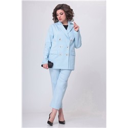 Swallow 515 нежно-голубой, Брюки,  Жакет