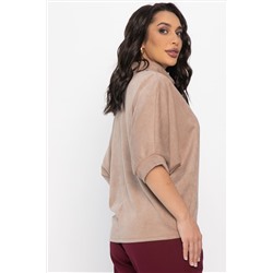 Блуза Барбара НЬЮ (капучино) Б14572-12М