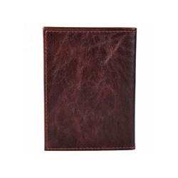 Обложка для автодокументов Premier-О-7 натуральная кожа коричневый тем пулл-ап (152)  216276