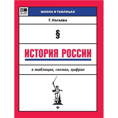 Уценка. Гильда Нагаева: История России в таблицах, схемах, цифрах (-33153-8)