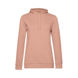 Толстовка с капюшоном женская Hoodie, бежевая (nude)
