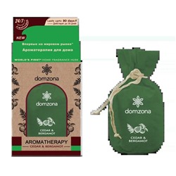 Aromatherapy CEDAR & BERGAMOT, Domzona (Ароматерапия для дома КЕДР И БЕРГАМОТ аромасаше, Домзона), 80 г.
