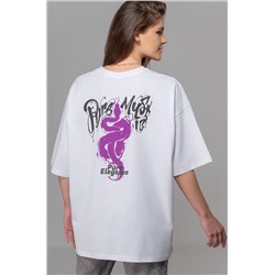 Женская футболка оверсайз Happyfox