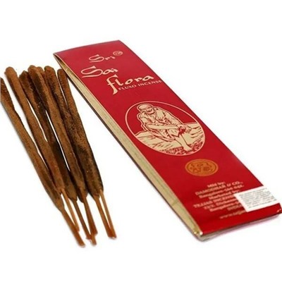 SAI FLORA Fluxo Incense, Tejjas (Благовония ручной работы САИ ФЛОРА, Теджас), 25 г.