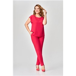 DaLi 2629 красный, Кардиган,  Брюки,  Блуза