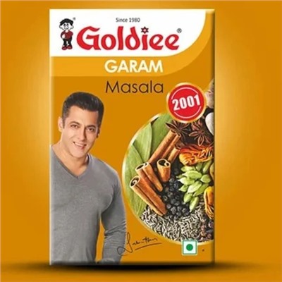 GARAM MASALA, Goldiee (Смесь специй ГАРАМ МАСАЛА, Голди), 100 г.