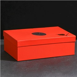 Набор для чайной церемонии керамический «Оранж», 6 предметов: 4 пиалы 30 мл, чайник 150 мл, чахай 210 мл, цвет оранжевый