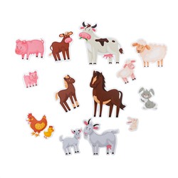 Пластик на липучках «Мама и малыш» (в конверте A4)