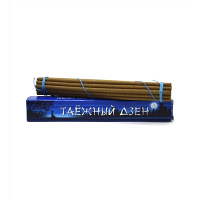 ТАЁЖНЫЙ ДЗЕН безосновные благовония палочки, Baikal Incense, 1 уп. (19 палочек)