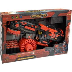 Бластер Пулемет Soft Bullet Gun с мягкими пулями 55 см FJ846, FJ846