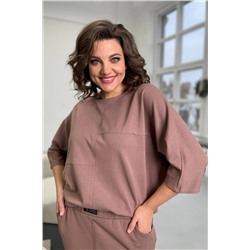Rumoda 2094 коричневый, Джемпер