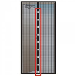 Сетка антимоскитная универсальная 100×220 см с магнитными замками УТ-4008 белая