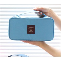 Дорожный органайзер для нижнего белья Голубой