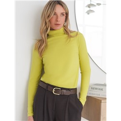 Водолазка из премиального хлопка с эластаном