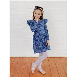 Платье Фея ФК 100 синий леопард
