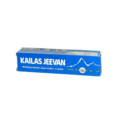 KAILAS JEEVAN (Аюрведический крем-бальзам КАЙЛАШ ДЖИВАН), тюбик 20 г.