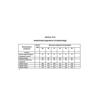 Shetti 2121 яблоко, Куртка