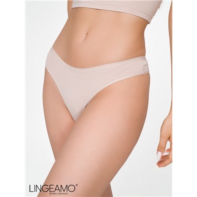 Трусы женские стринги Lingeamo бежевые ЛС-18 (4)