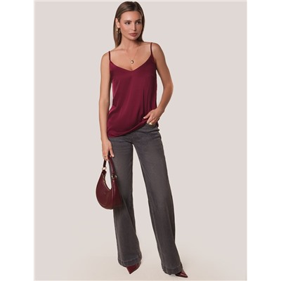 Топ из сатина