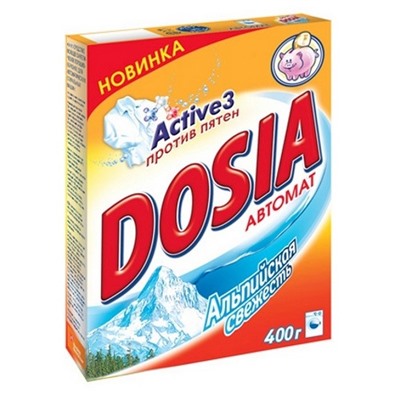 DOSIA СМС  Автомат Альпийская свежесть 400г АКЦИЯ! СКИДКА 30%