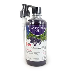 LAVENDER OIL, Banna (ЛАВАНДА массажное масло, Банна), с дозатором, 450 мл.
