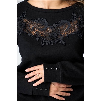 Chumakova Fashion 236 черный, Джемпер