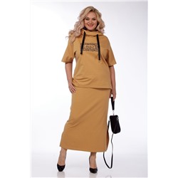 Michel chic 1248 рыжий, Юбка,  Джемпер