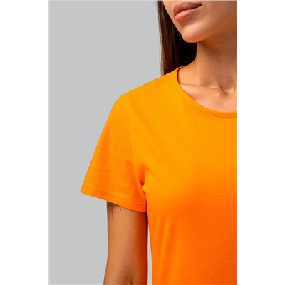 Однотонное женское платье-футболка Happyfox