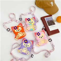 3082B-2 цветн Сумка для девочек (14х11х4)