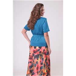 ANASTASIA MAK 727 синий, Юбка,  Жакет