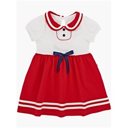 Платье UD 1579 бел/красн