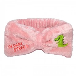 Повязка на голову "Sesame Street" (пудровый)