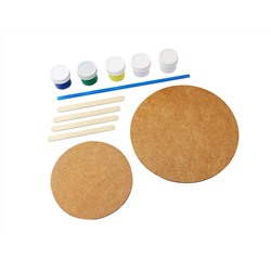 Набор для рисования «Жидкий акрил» 3 в 1 (зеленые цвета)