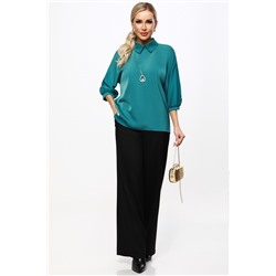 Блузка Сине-зелёный