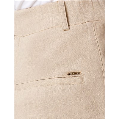 Свободные брюки изо льна с вискозой