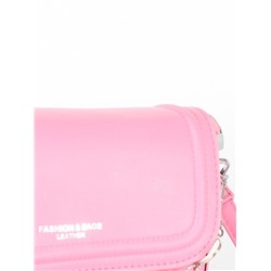 Сумка женская искусственная кожа Ch&K-9261-1,  1отд,  плечевой ремень,  розовый 255066