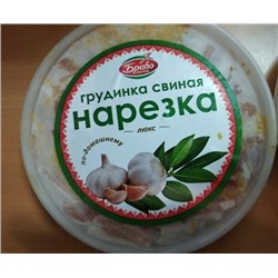 Грудинка по-домашнему нарезка в банке 200гр, ТК Браво