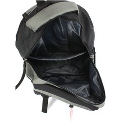 Рюкзак MC-8182,  молодежный 1отд,  1внутр+4внеш.карм,  черный/серый 252715