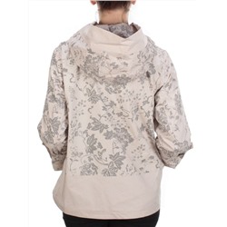 F3938 BEIGE Ветровка женская CO-COCOPINE (85% хлопок, 15% полиэстер) размер 44 (идет на 50 российский)
