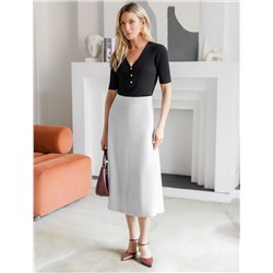 Джемпер тонкой вязки из вискозы с нейлоном