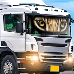 Автошторы Животные Леопард